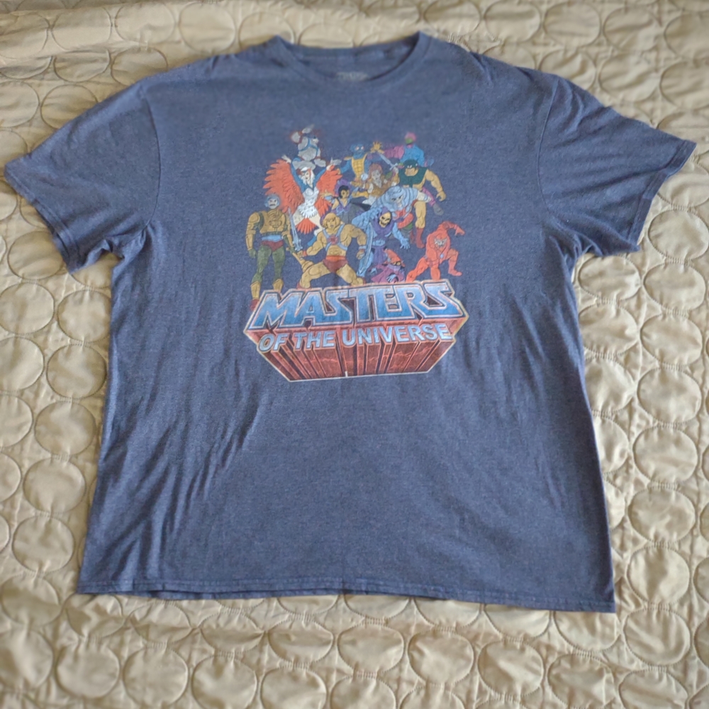 Masters of the Universe Blue Graphic Tee